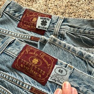 Lucky Brand Blue High Rise Women Jeans